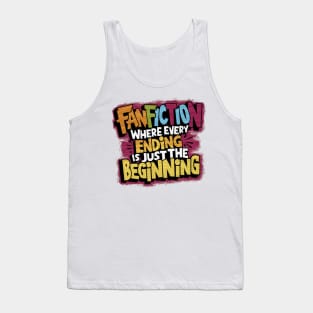 Endless Tales - Fanfiction Inspired Artwork Tank Top